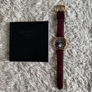 Shinola Detroit Women’s Watch - The Runwell 36mm Midnight Blue Dial